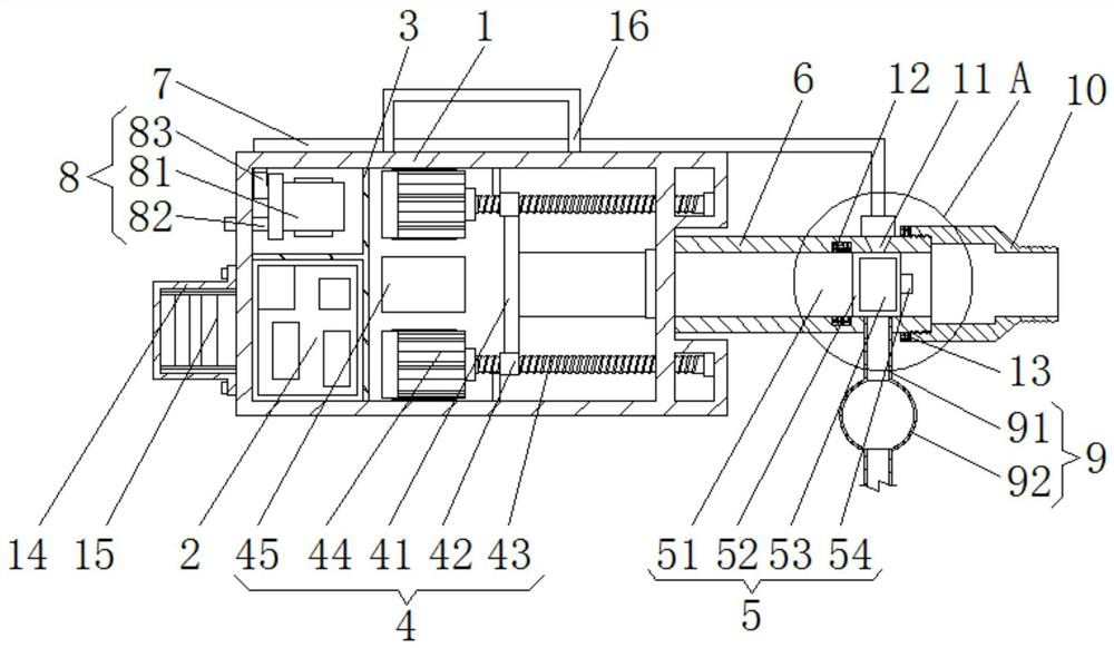 Automatic waste resin sampler