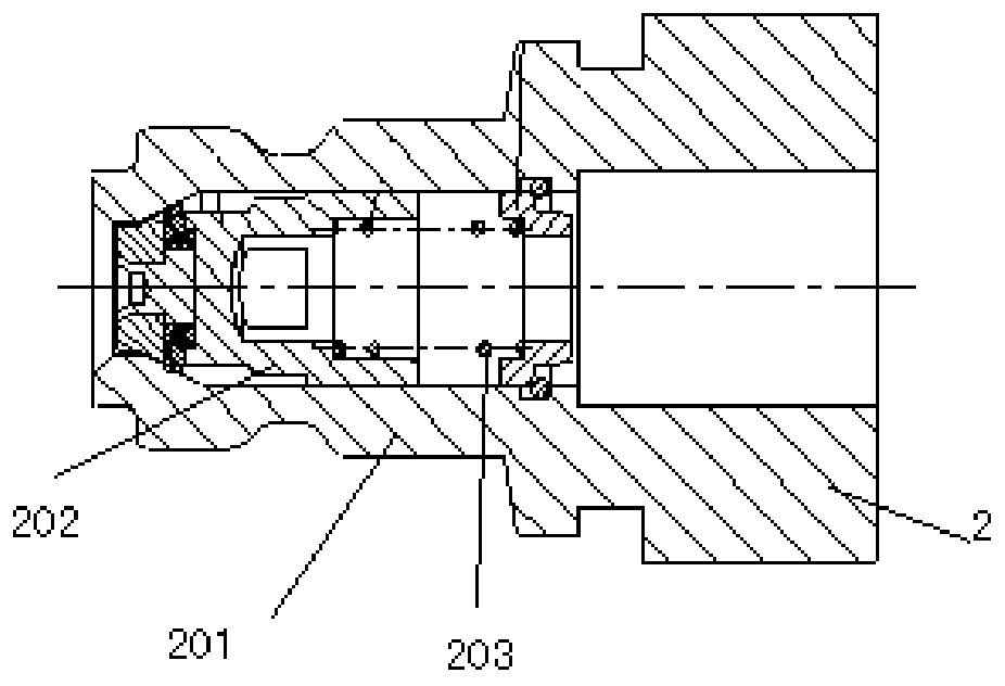 An ultra-high pressure zero-drip quick connector