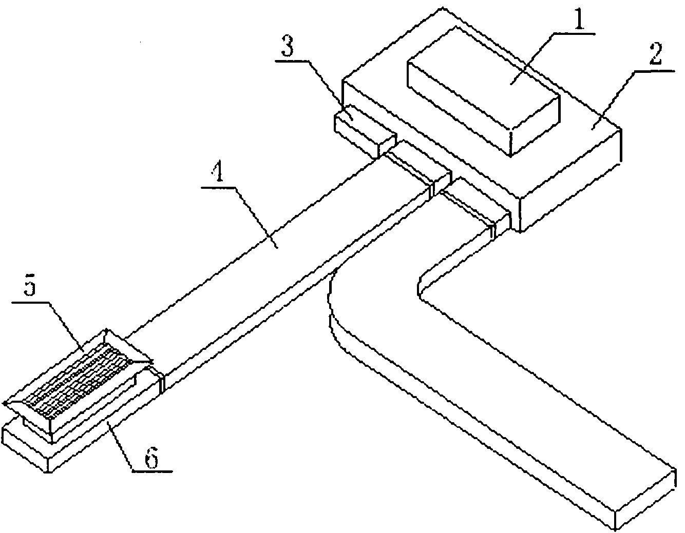 Ground air supplying air conditioning line device and installation method thereof