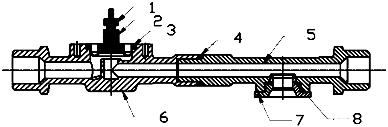 Gas flow indirect metering method based on gas pressure waveform integral cycle extraction algorithm