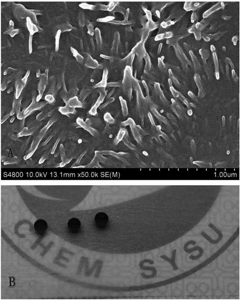 Preparation method for transparent super hydrophobic polymer thin films