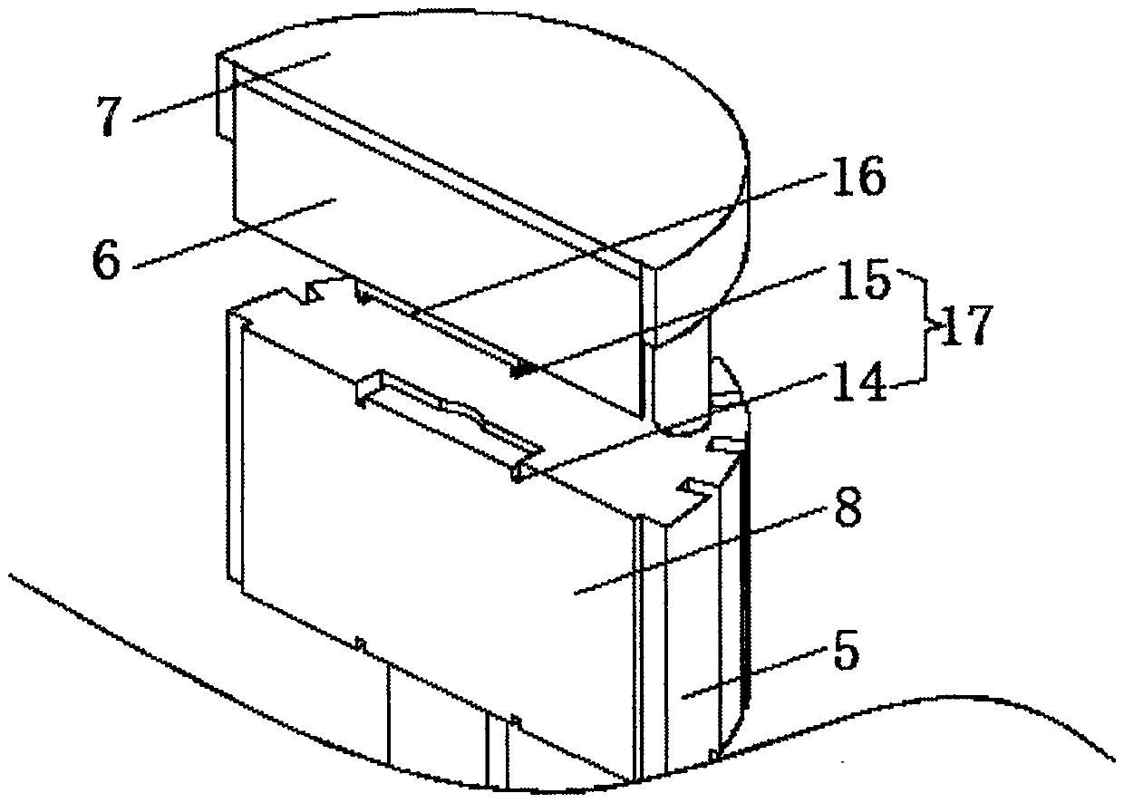 A kind of multi-functional sputum scab remover for respiratory department