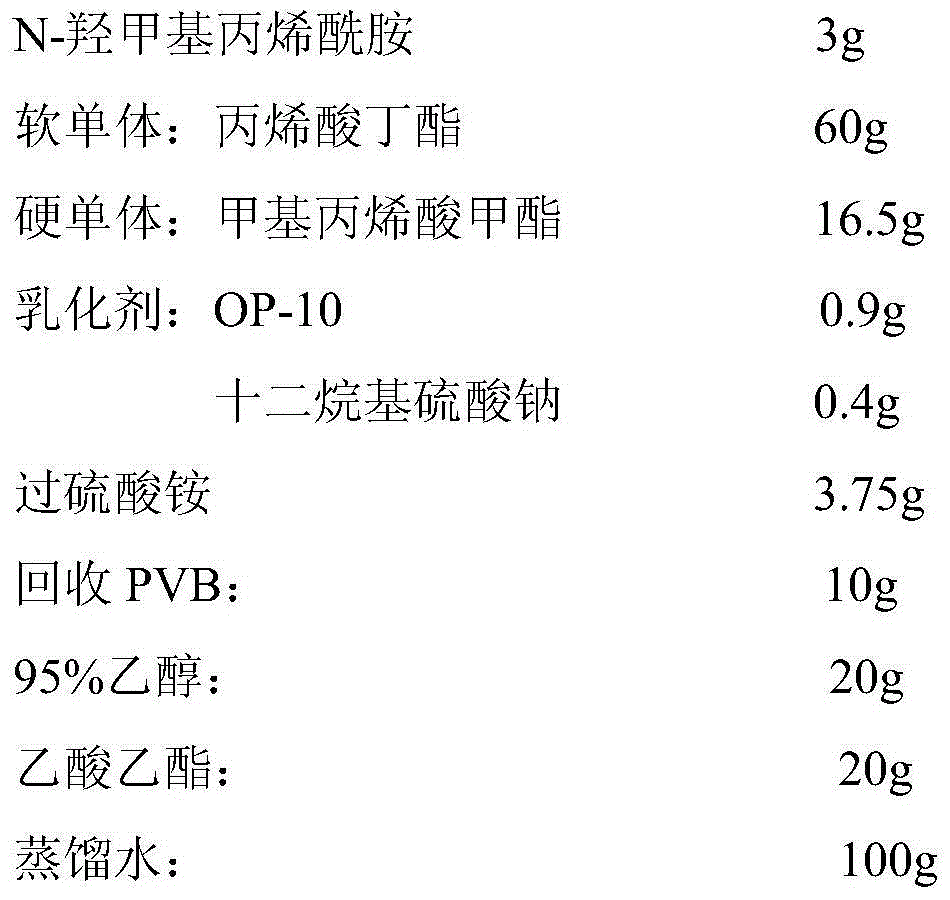 Polyacrylate adhesive for calcium plastic corrugated paper and preparation method thereof