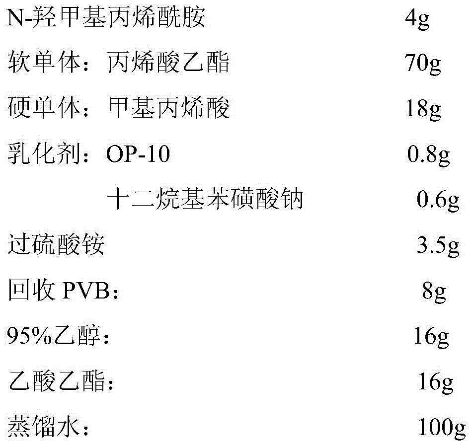 Polyacrylate adhesive for calcium plastic corrugated paper and preparation method thereof