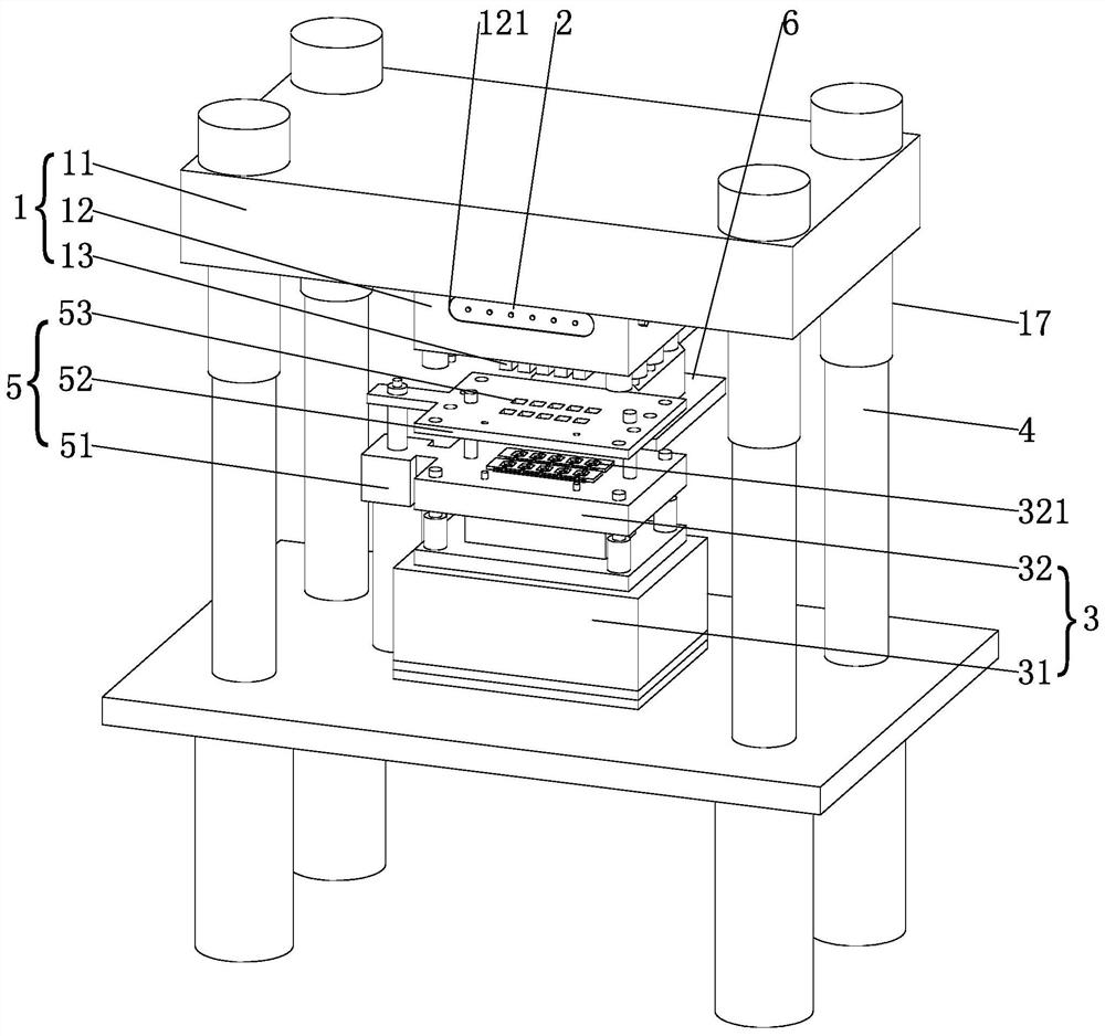 An integrated induction forming machine