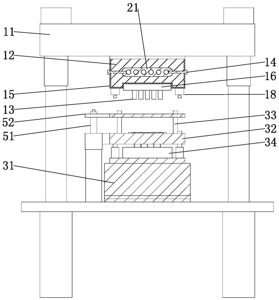 An integrated induction forming machine