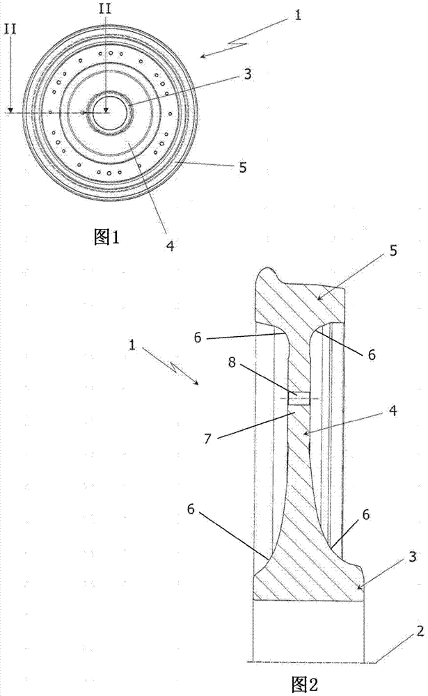 Wheels for rail vehicles