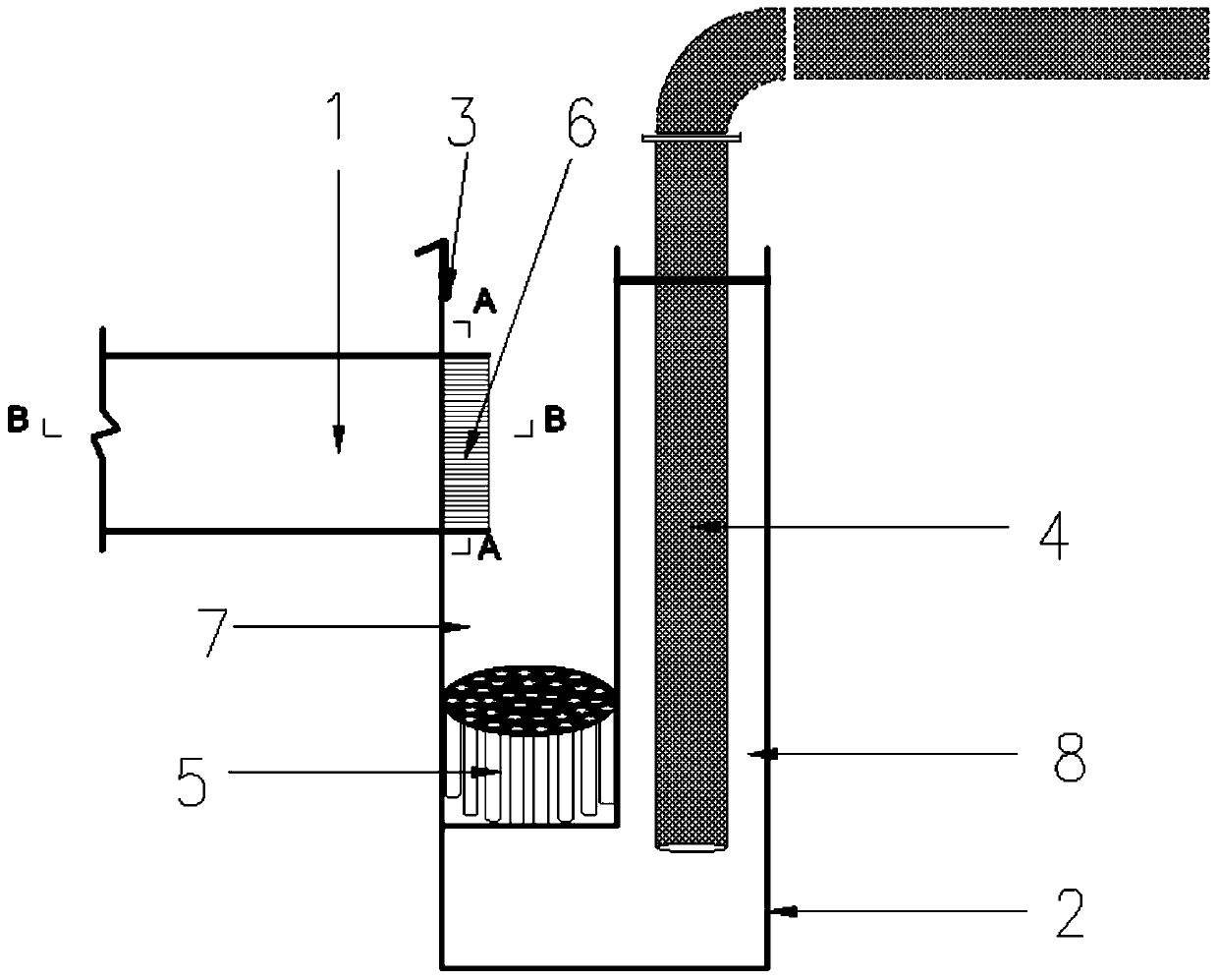 Water tank water inlet multi-water-pipe energy dissipation and flow stabilization system and operation method