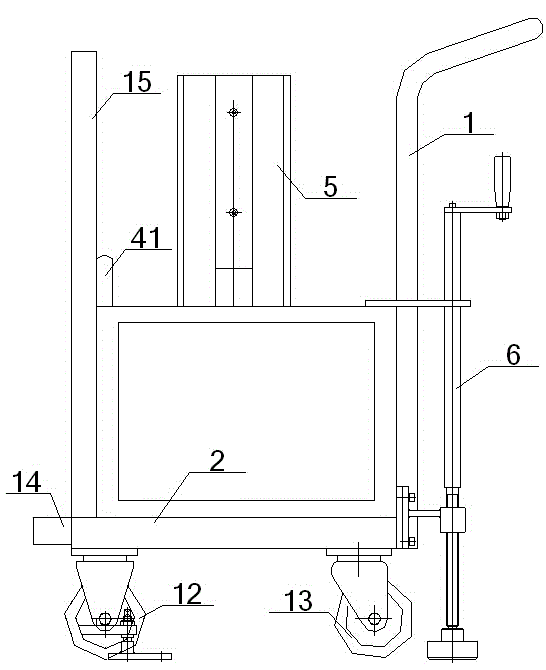 Bar stock fine blanking storage trolley with recycling function and using method thereof