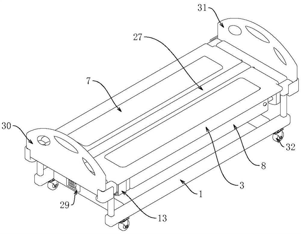 Auxiliary device for nursing patient