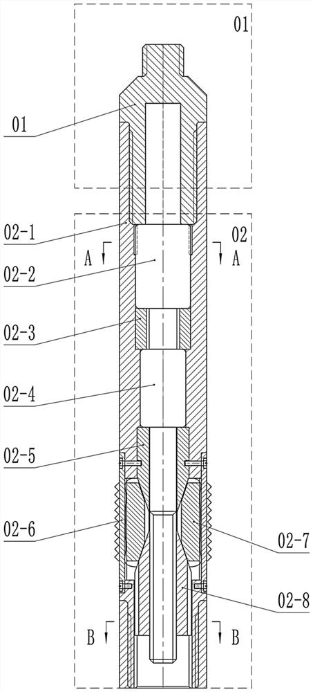 Electrically-driven labor-input type casing milling and fishing combined tool