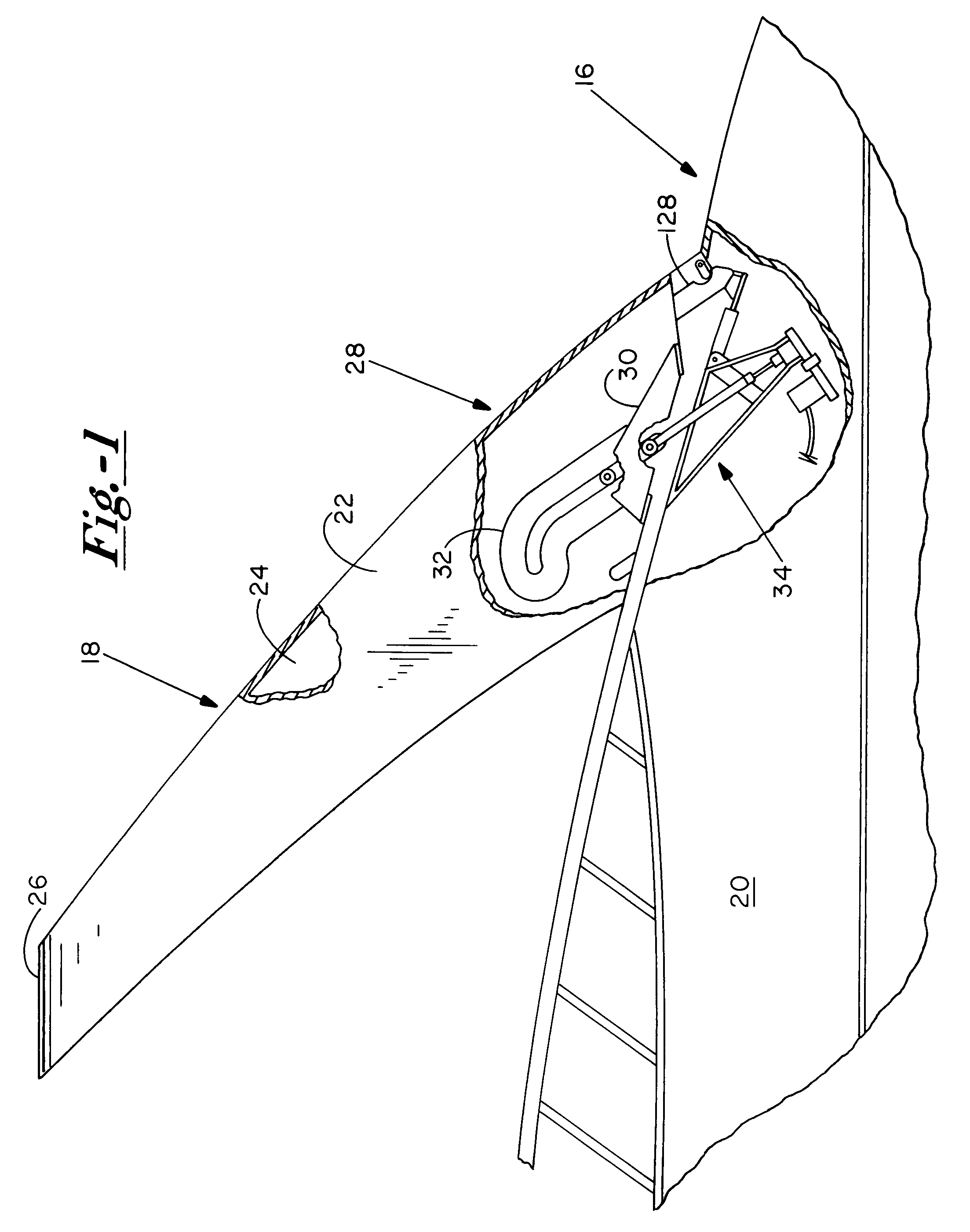Moving mechanism for cruiser arch