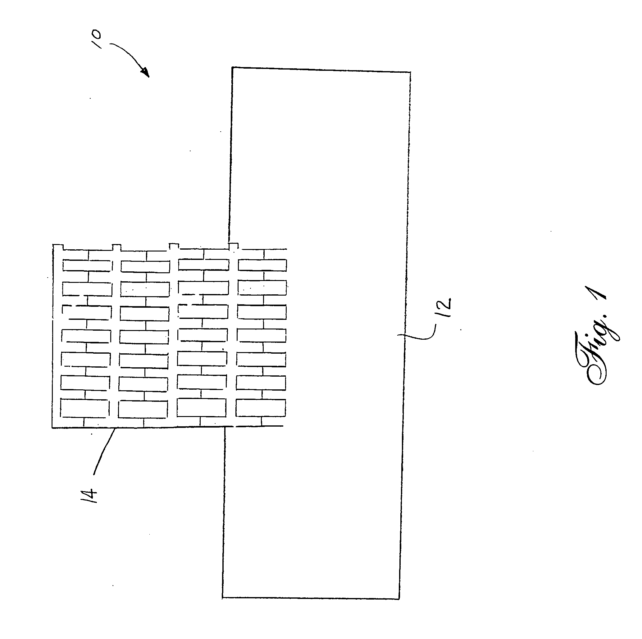 Die cut insulation blanket and method for producing same
