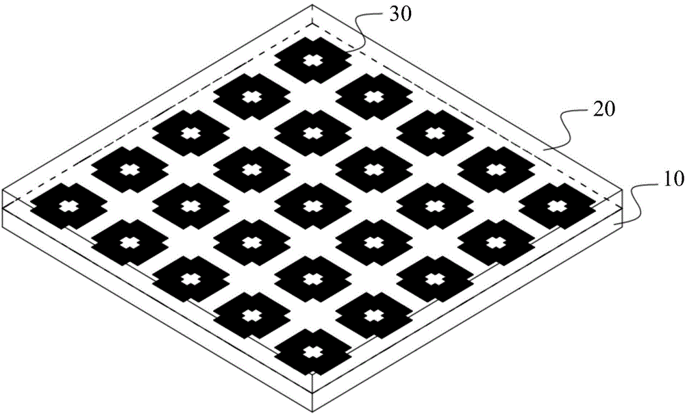 Wave-transparent meta-material