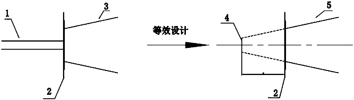 Optical system capable of eliminating central bright spot and method for adjusting light divergence angle