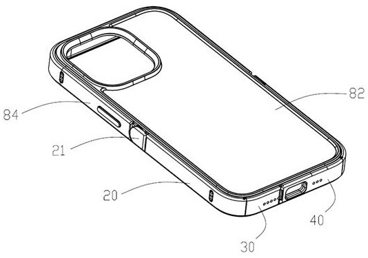 Electronic equipment support and protective shell