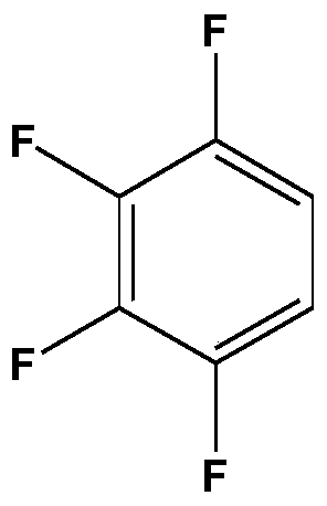 A method for preparing 2,3,4,5-tetrafluorobenzoic acid and 1,2,3,4-tetrafluorobenzene