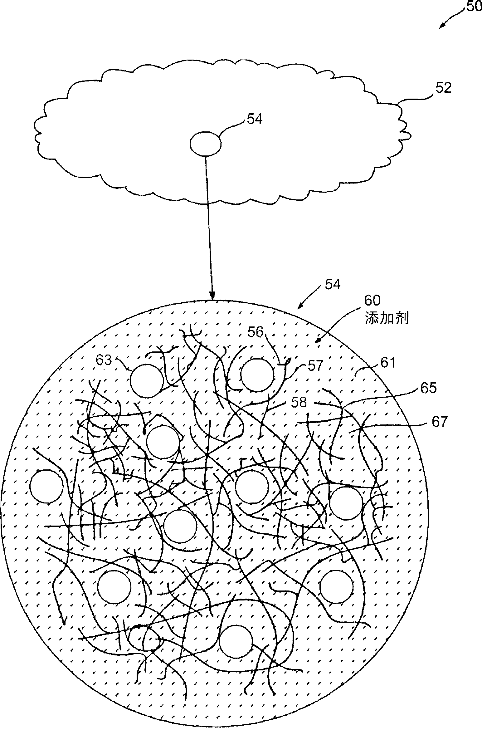 An extruded porous substrate having inorganic bonds