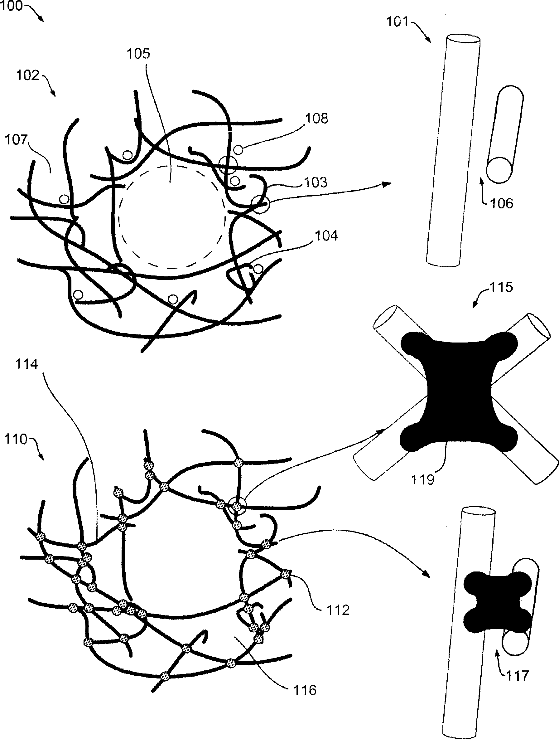 An extruded porous substrate having inorganic bonds