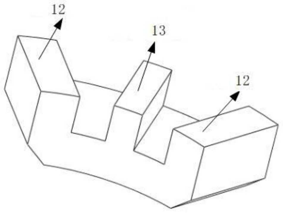 A dual magnetic circuit magnetic modulation axial permanent magnet motor