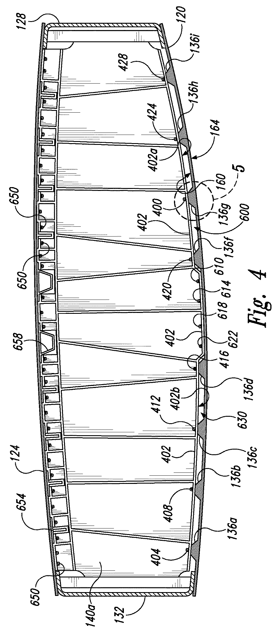 Laminate composite wing structures