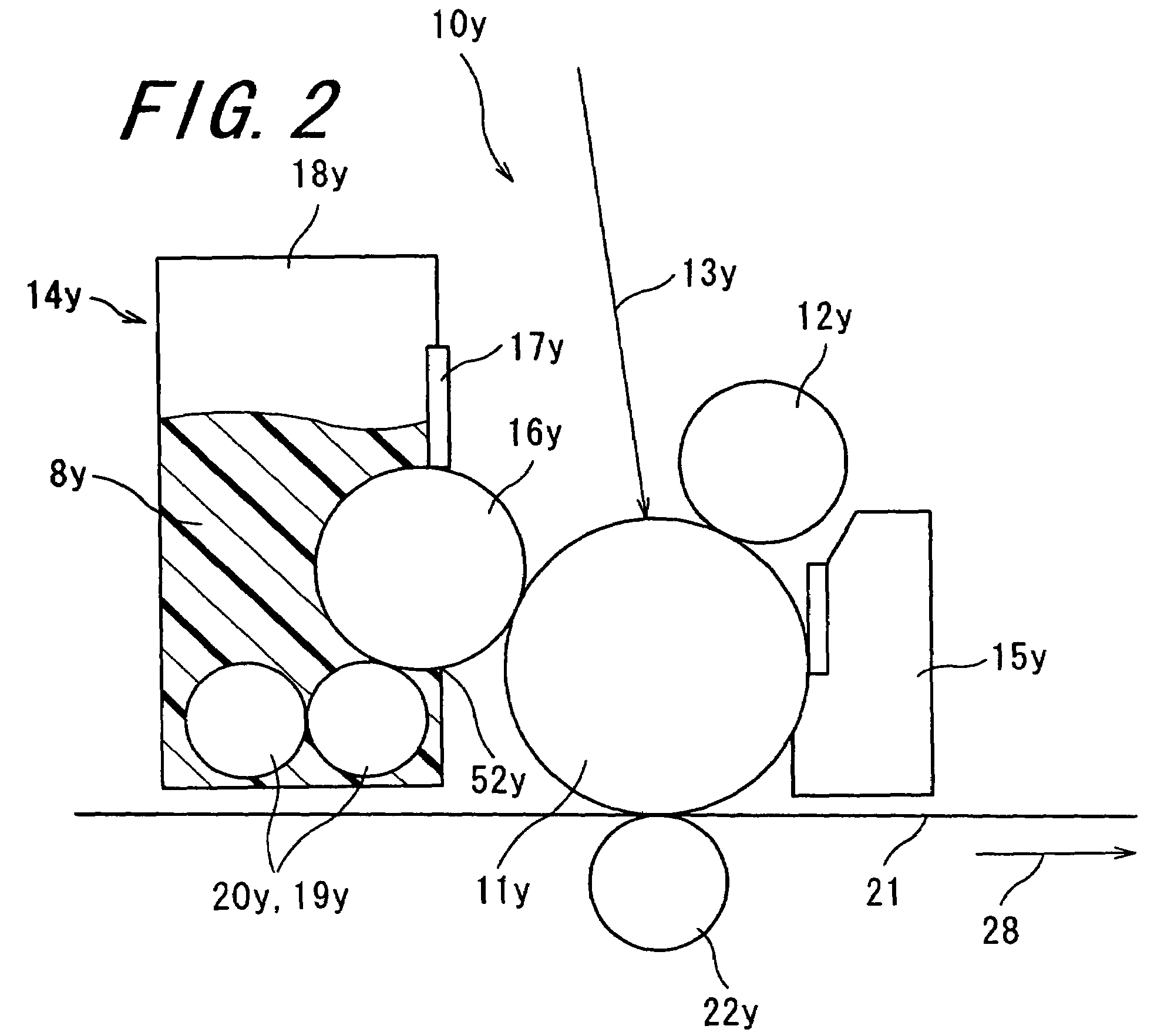 Image forming apparatus where the rotation and contact/release of a fixing fluid applying member is controlled