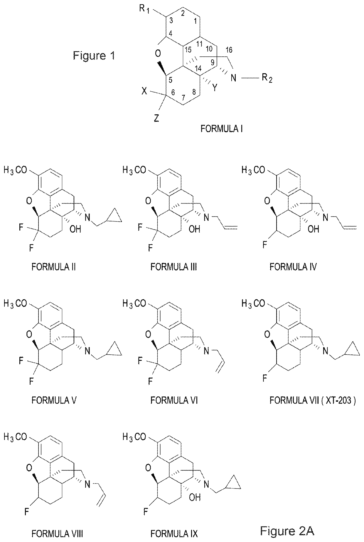 Halogenated derivatives of morphinans and uses thereof