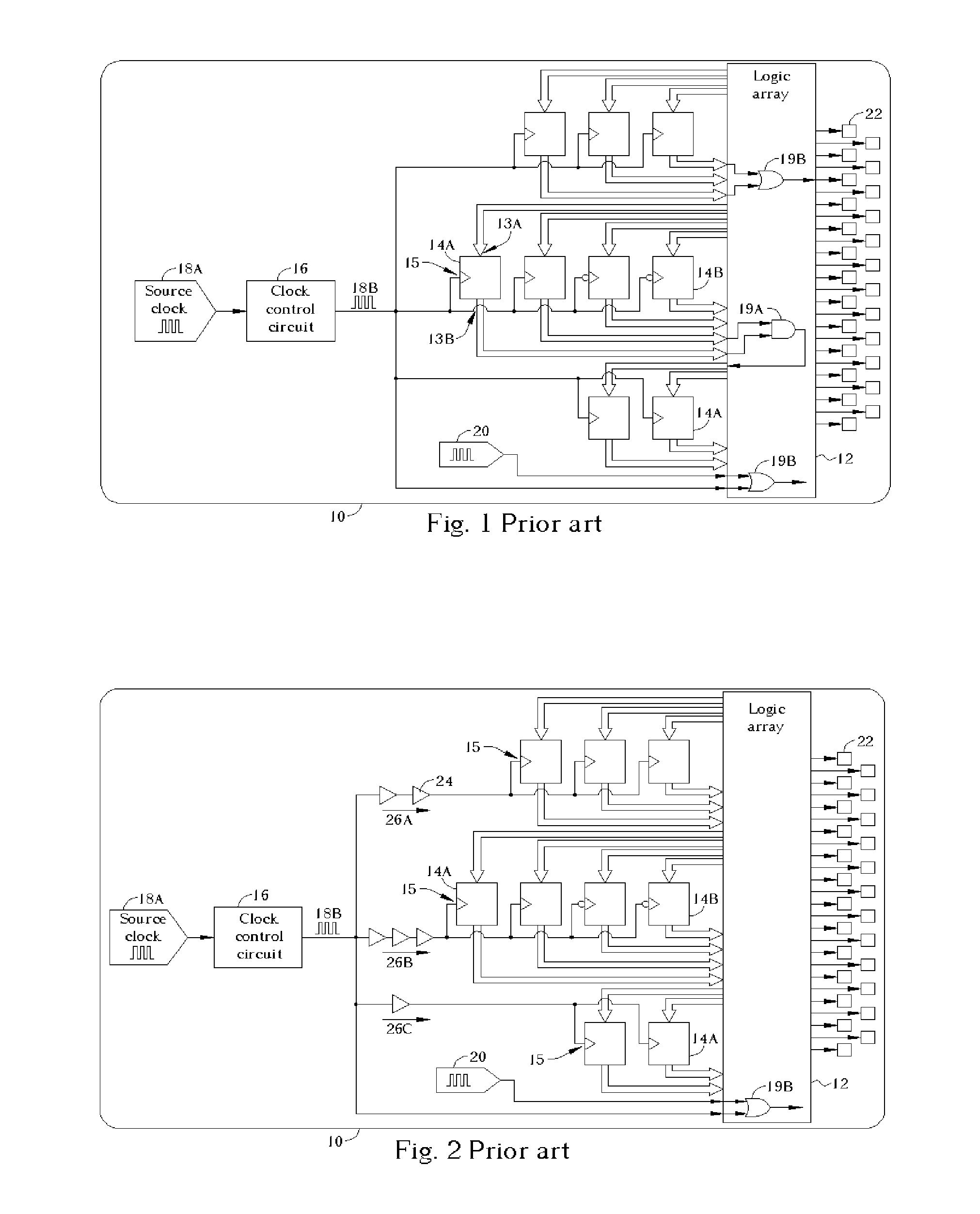 Method and related apparatus for outputting clock through a data path