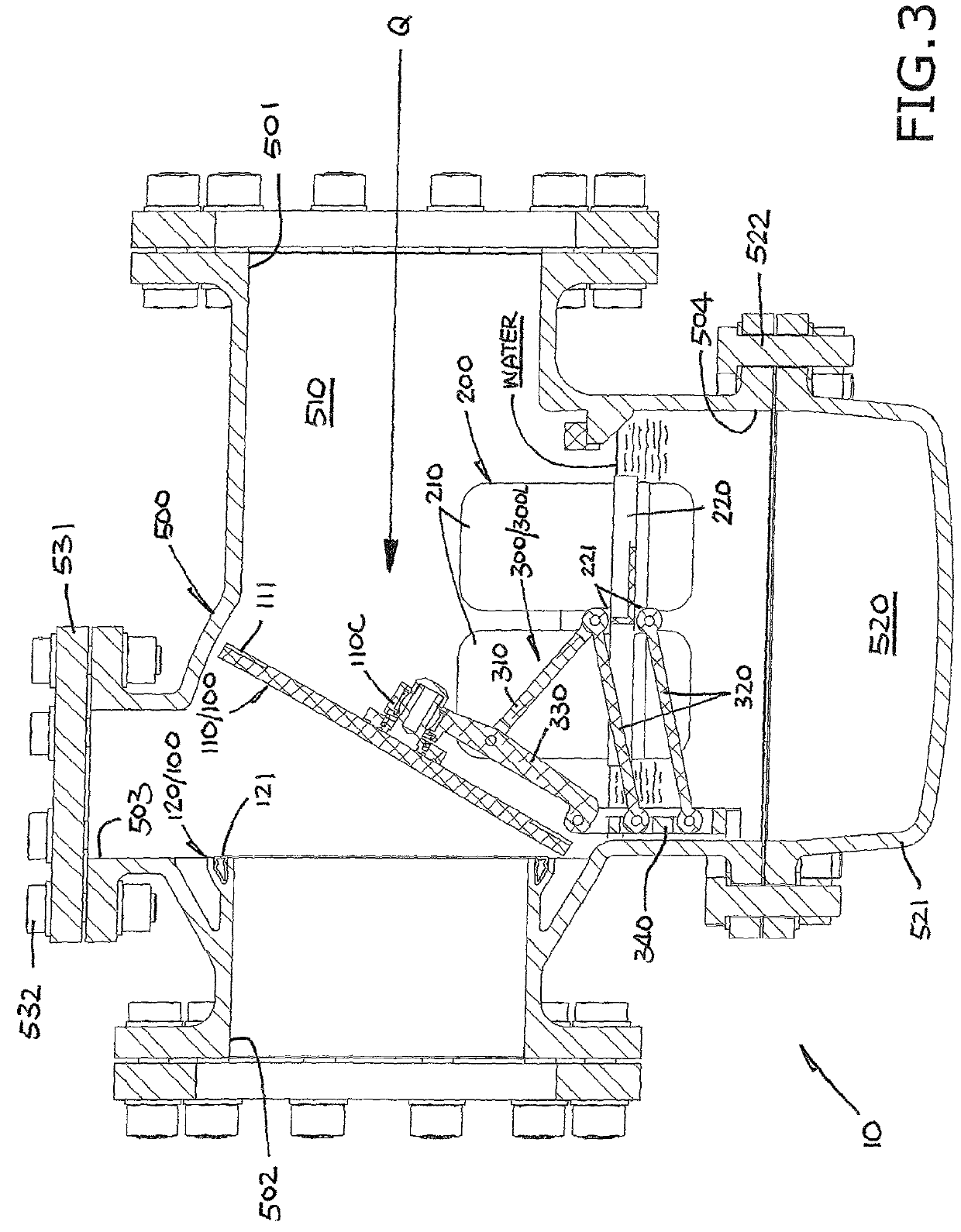 Shut-off device for pipe