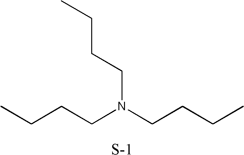 Method for combining tributylamine and used catalyst