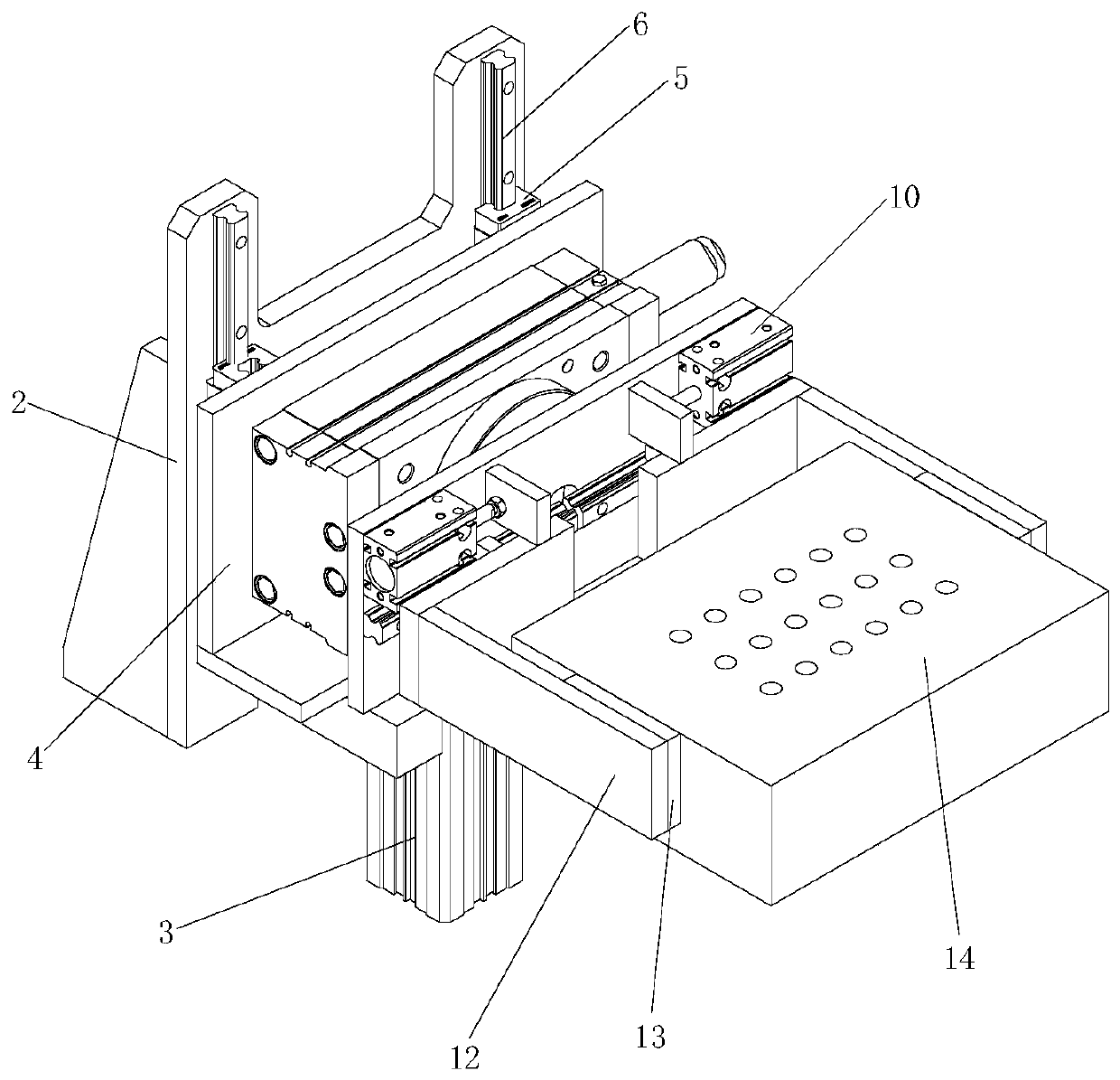 Battery pack turning device