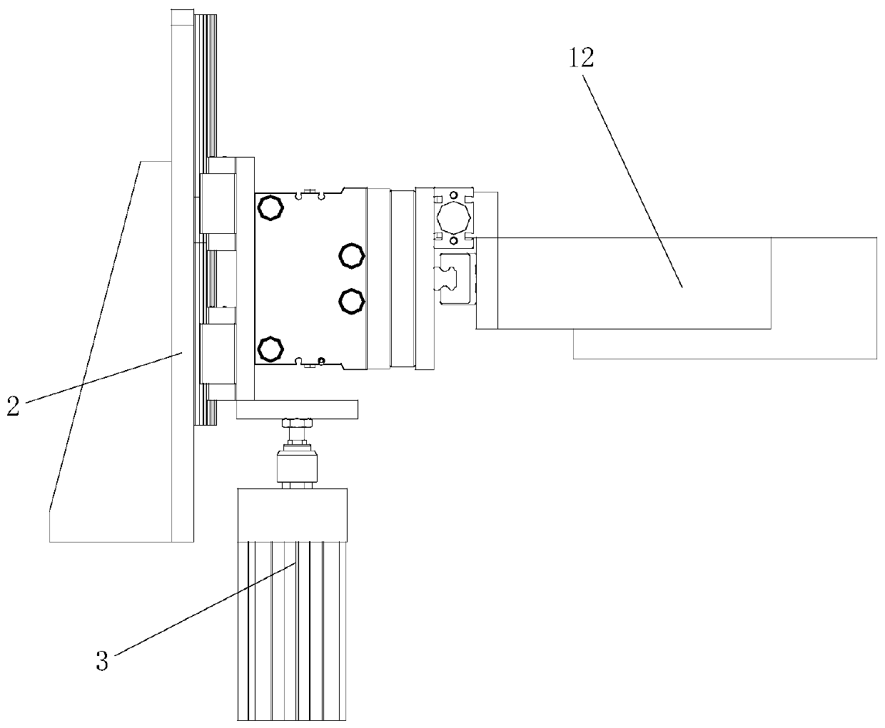 Battery pack turning device