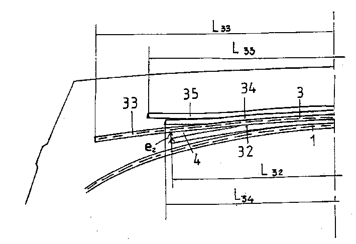 Tyre with radial ply reinforcement