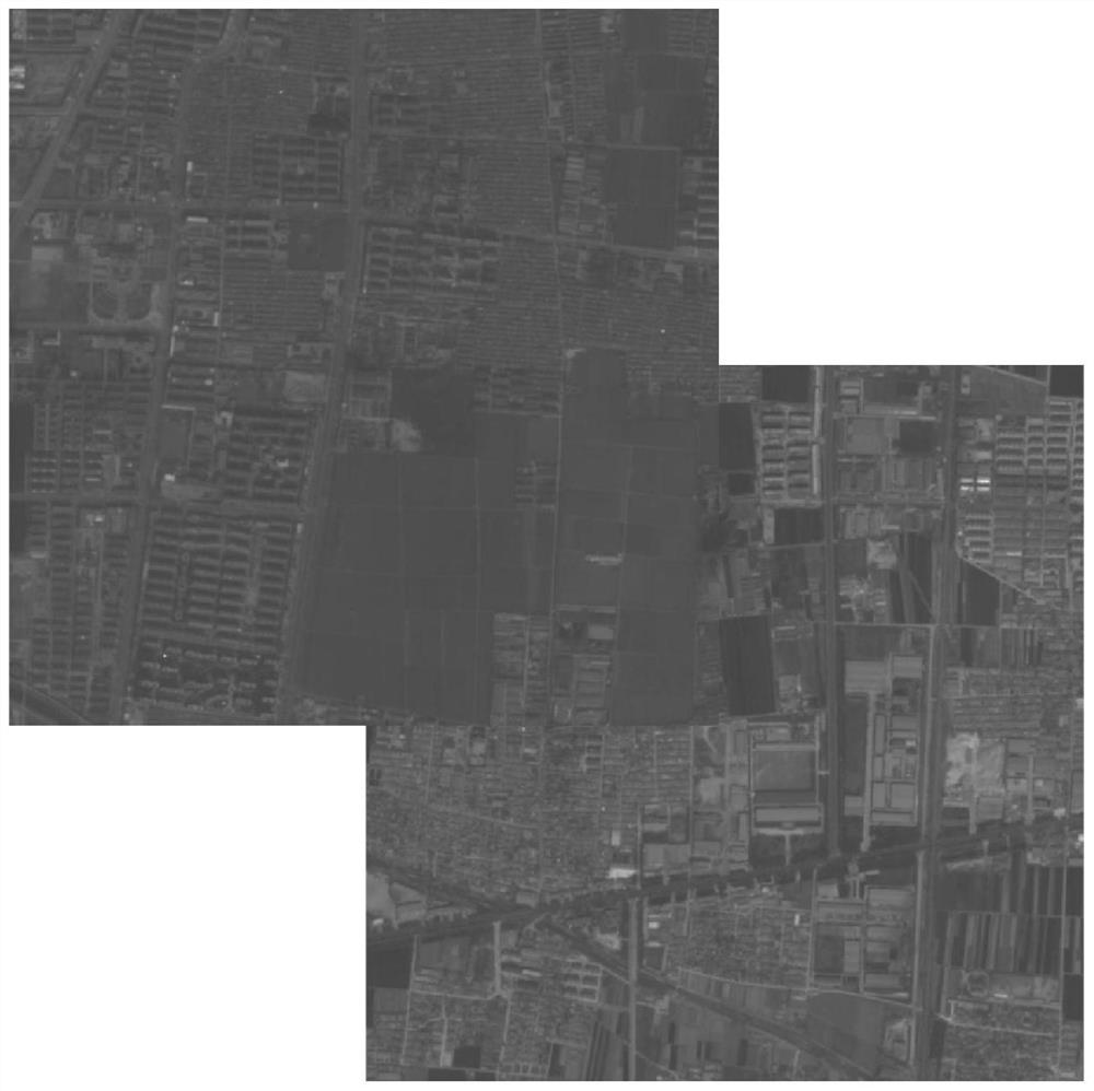 Weighted multispectral/hyperspectral remote sensing image color homogenizing method based on Wallis filtering and histogram matching