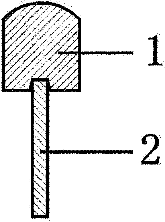 Method for producing cathode component for flashlight