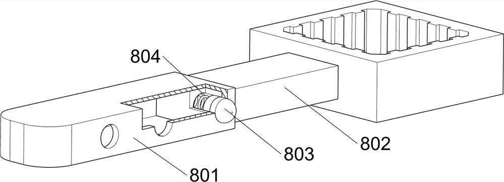 Equidistant drilling device for new energy automobile parts