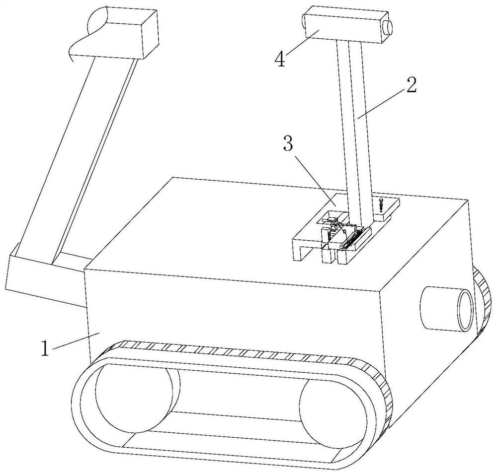 An agv intelligent fire fighting robot