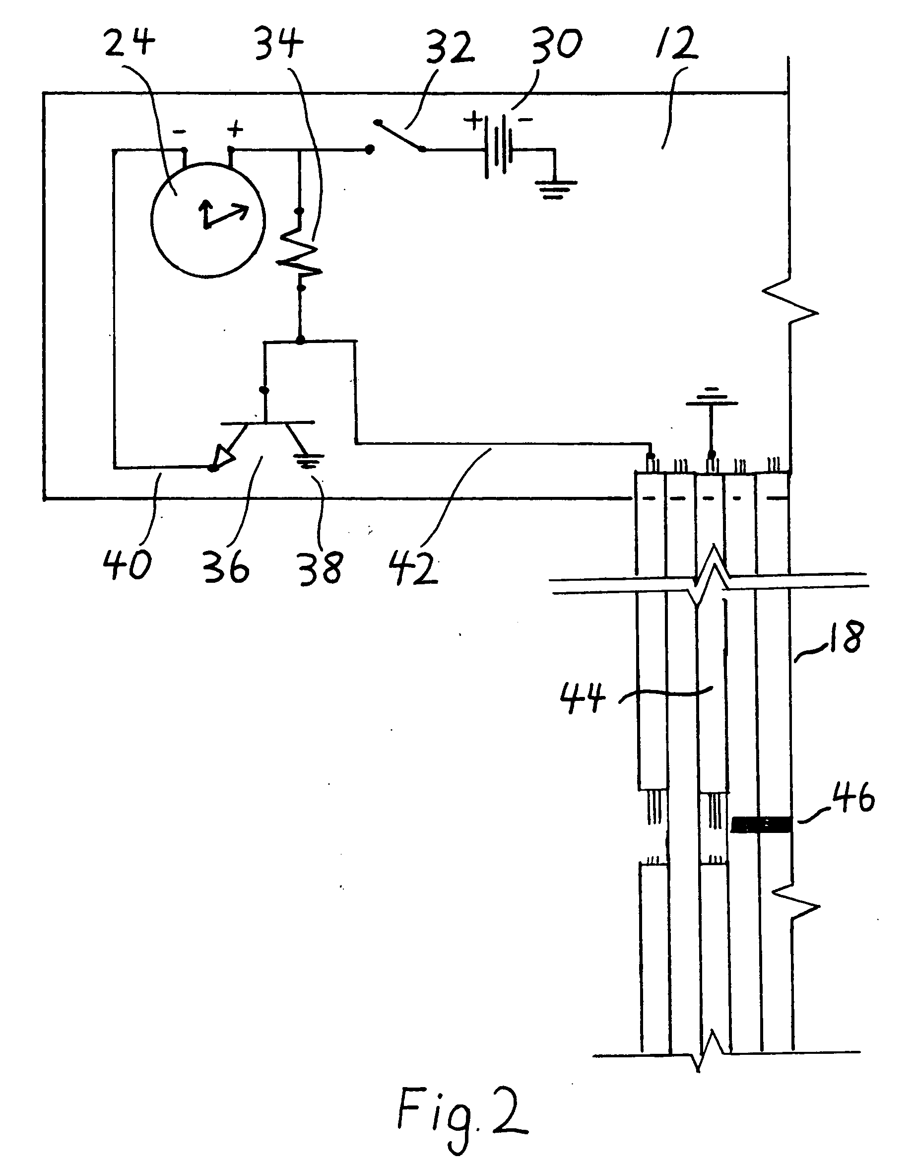 Percolation test timer