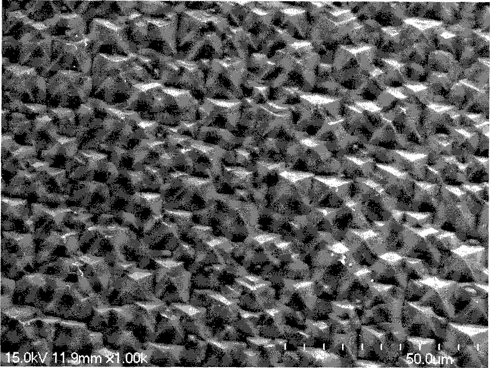 Wool-making agent for monocrystalline silicon solar cell surface treatment and manufacturing method thereof