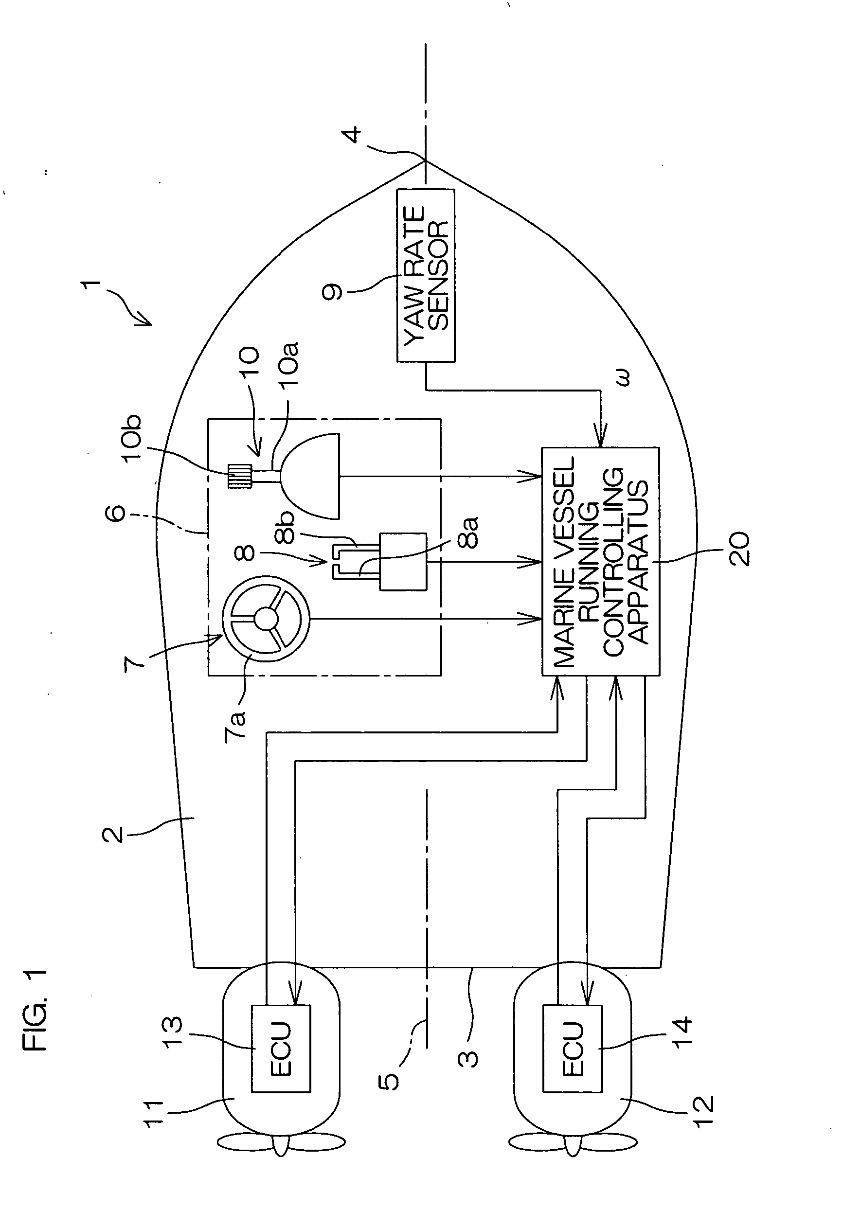 Propulsive force controlling apparatus, marine vessel maneuvering supporting system and marine vessel each including the propulsive force controlling apparatus, and propulsive force controlling method