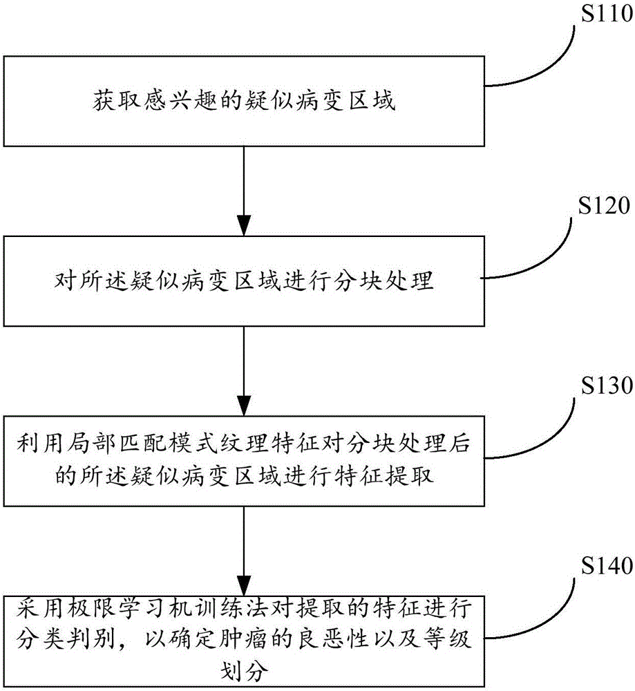 Classification method and system for cancer digital pathological cell image