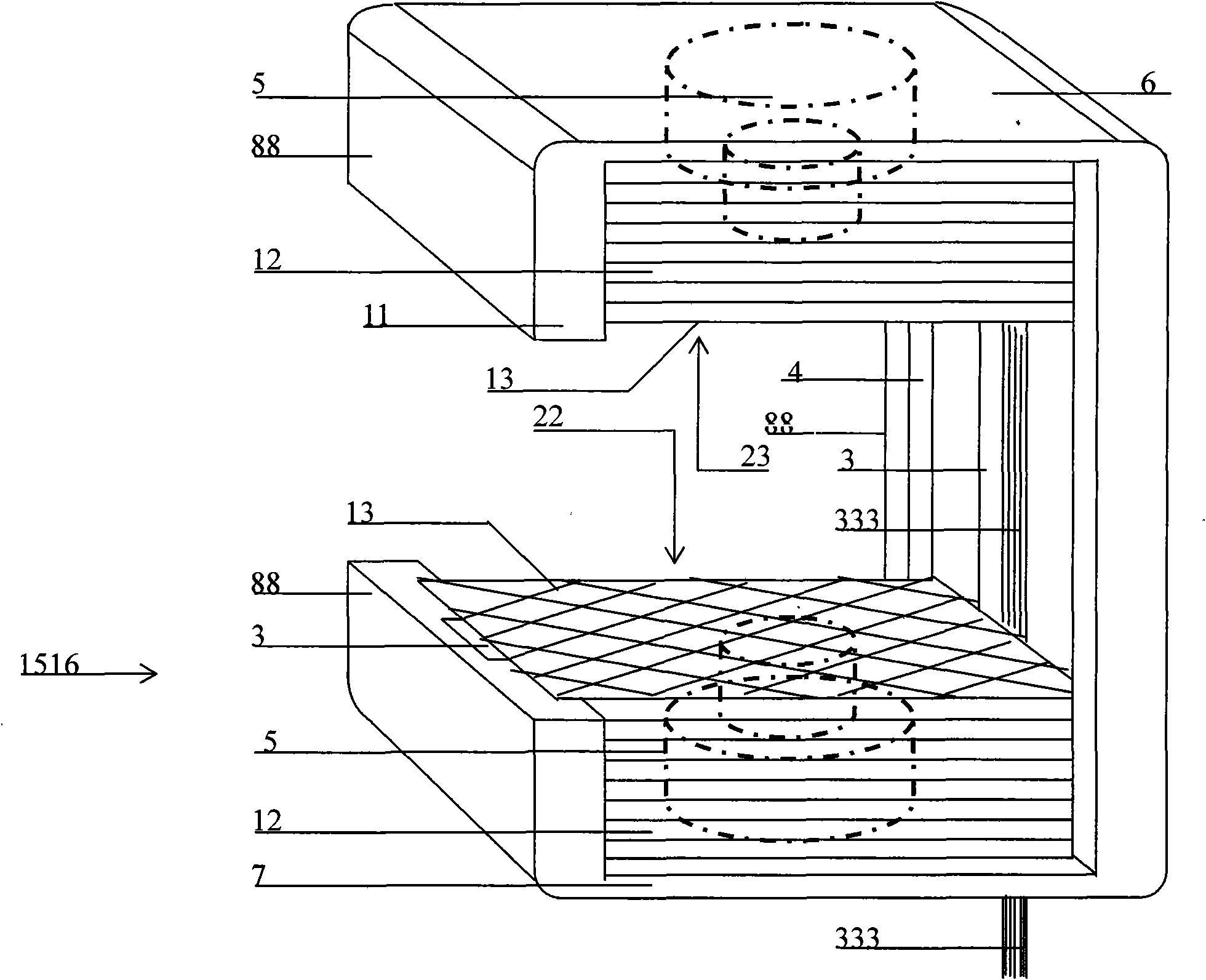 Input device for automobile electronic throttle control system