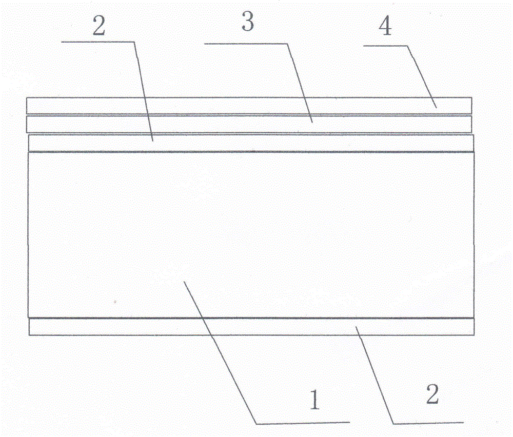 Furniture decorative plastic-wood plate and preparation method thereof