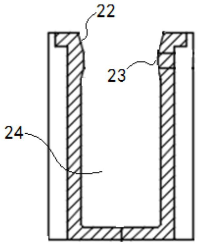 A kind of deep-tube deep-drawing die and high-speed deep-drawing process