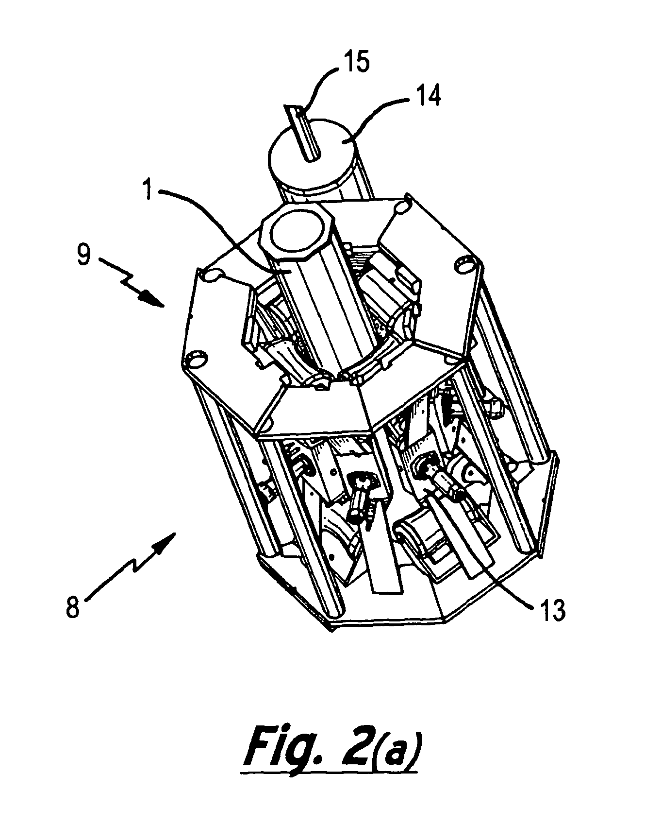 Electromagnet inspection apparatus with a movable magnet and method for non-destructive testing of electrically conductive test components