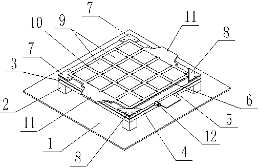 A new multi-chip substrate spraying device