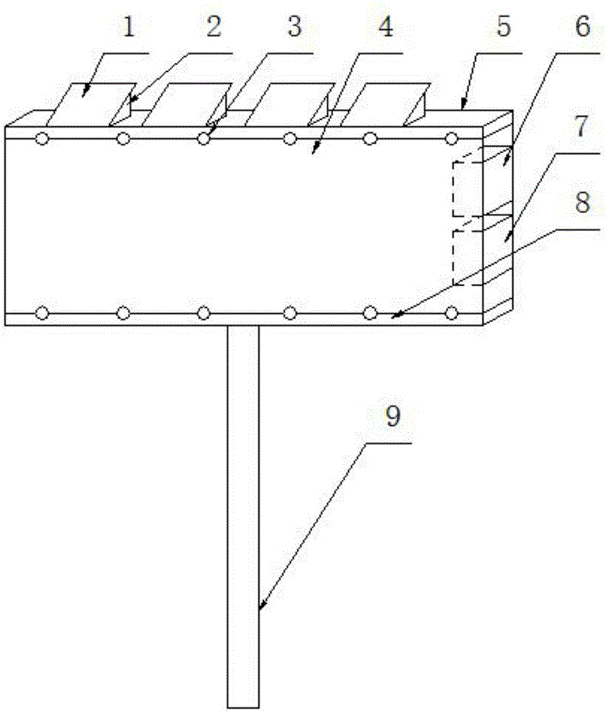 Lighting showing stand capable of automatically controlling switching