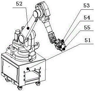 Mechanical arm grinding device