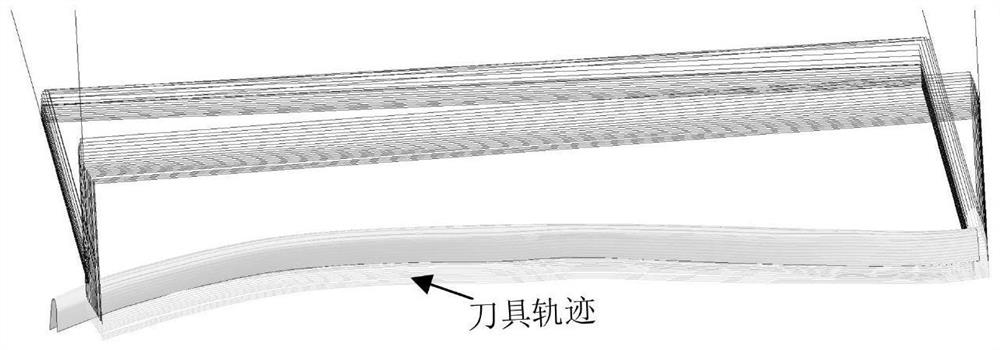 A Method for Adaptive Generation of Machining Trajectories of Narrow and Long Freeform Surface Parts