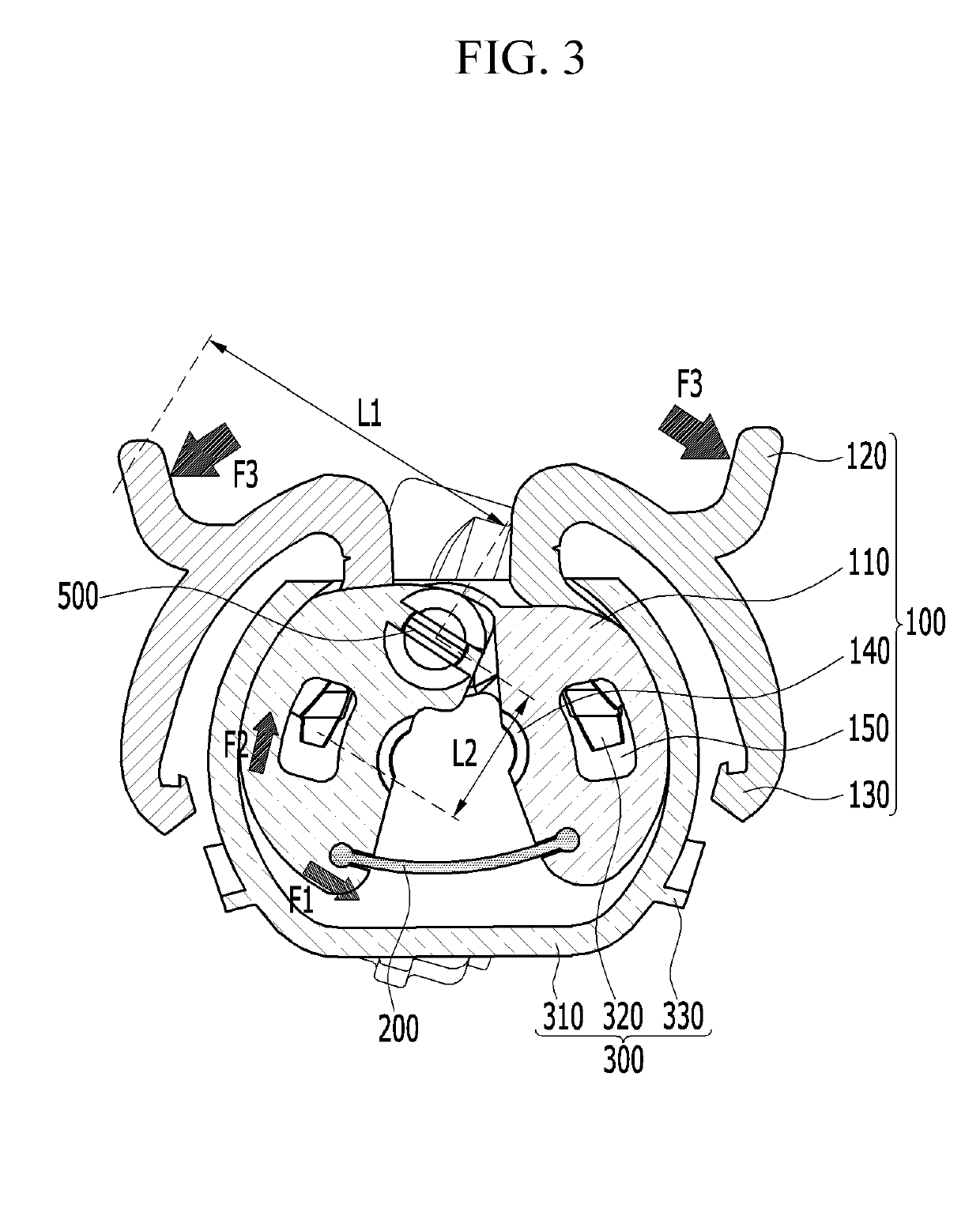 Transmission cable locking device for vehicles